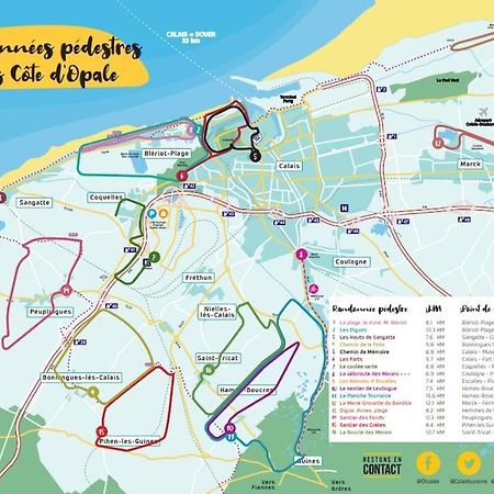 Chez Mathilde Studio Calais Nord Citadelle Екстер'єр фото